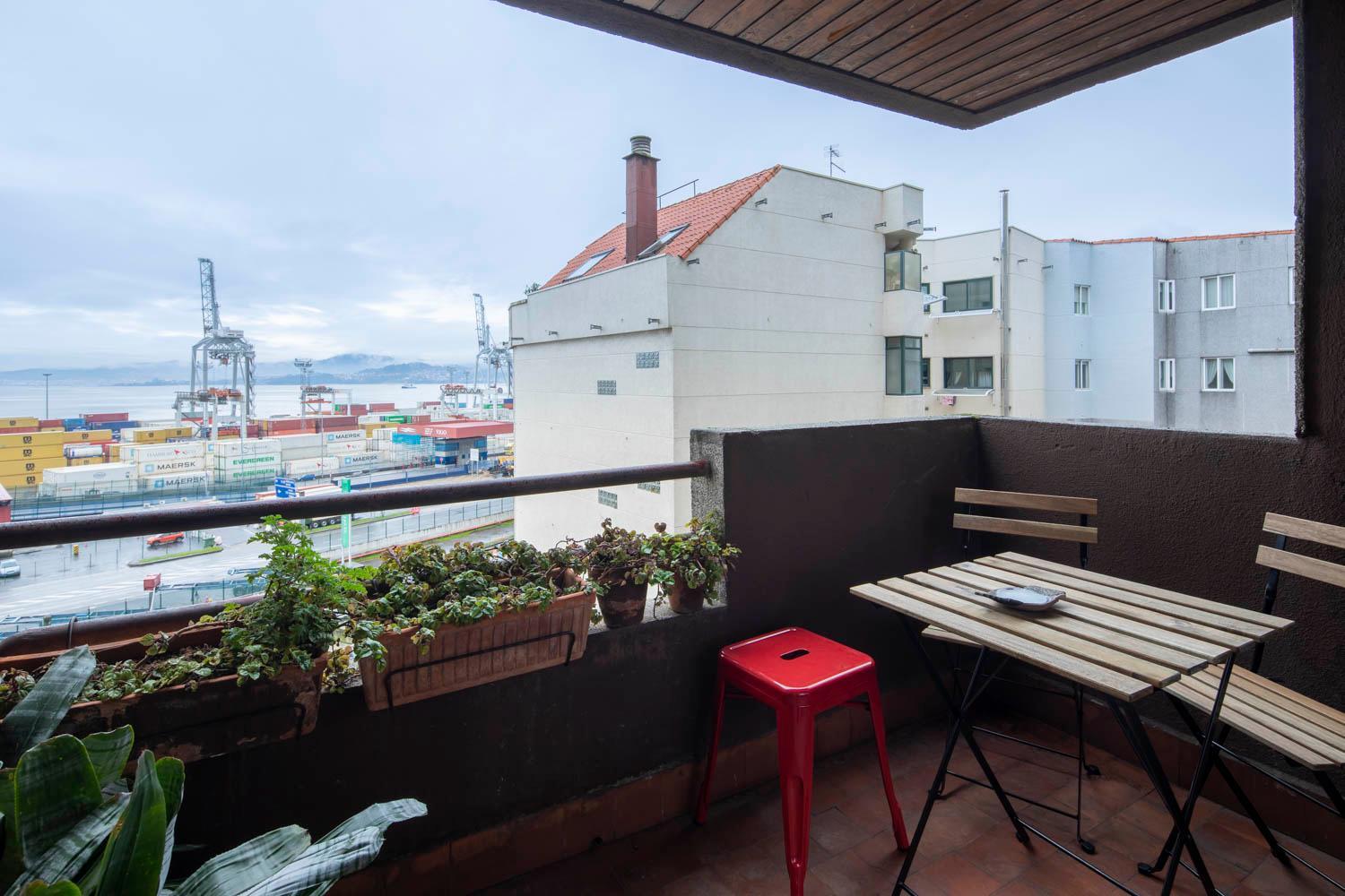Elegantes Colores En El Puerto By Cabana Rentals Vigo Exterior foto